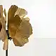 LIBERTA BLOSSOM ΦΩΤΙΣΤΙΚΟ ΕΠΙΤΡΑΠΕΖΙΟ 35x35x55cm ΜΕΤΑΛΛΟ BROWN GOLD ΜΑΥΡΟ