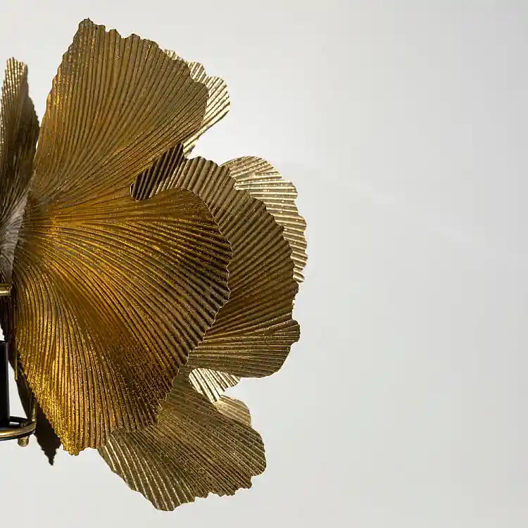 LIBERTA BLOSSOM ΦΩΤΙΣΤΙΚΟ ΕΠΙΔΑΠΕΔΙΟ 49x49x149cm ΜΕΤΑΛΛΟ BROWN GOLD ΜΑΥΡΟ