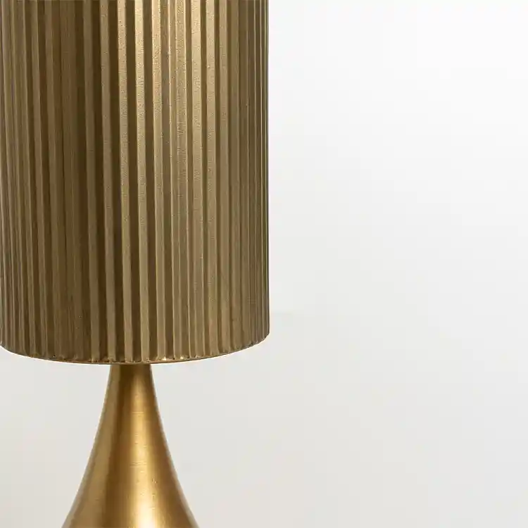 LIBERTA STALA ΦΩΤΙΣΤΙΚΟ ΕΠΙΤΡΑΠΕΖΙΟ 18x18x54cm ΜΕΤΑΛΛΟ BROWN GOLD