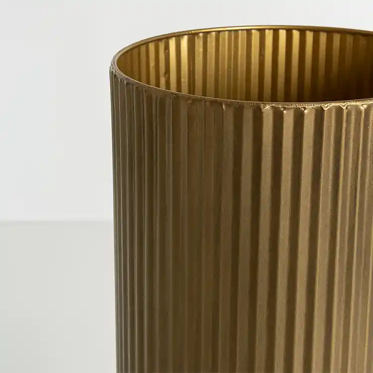 LIBERTA STALA ΦΩΤΙΣΤΙΚΟ ΕΠΙΤΡΑΠΕΖΙΟ 18x18x54cm ΜΕΤΑΛΛΟ BROWN GOLD