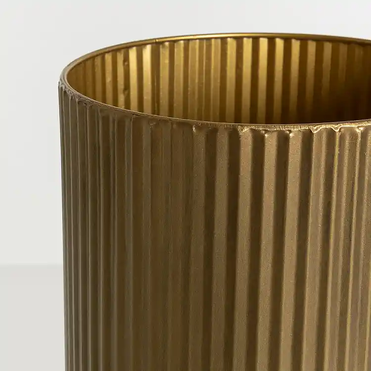 LIBERTA STALA ΦΩΤΙΣΤΙΚΟ ΕΠΙΤΡΑΠΕΖΙΟ 20x20x74cm ΜΕΤΑΛΛΟ BROWN GOLD