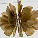 LIBERTA BLOSSOM ΦΩΤΙΣΤΙΚΟ ΚΡΕΜΑΣΤΟ 71x71x50cm ΜΕΤΑΛΛΟ BROWN GOLD