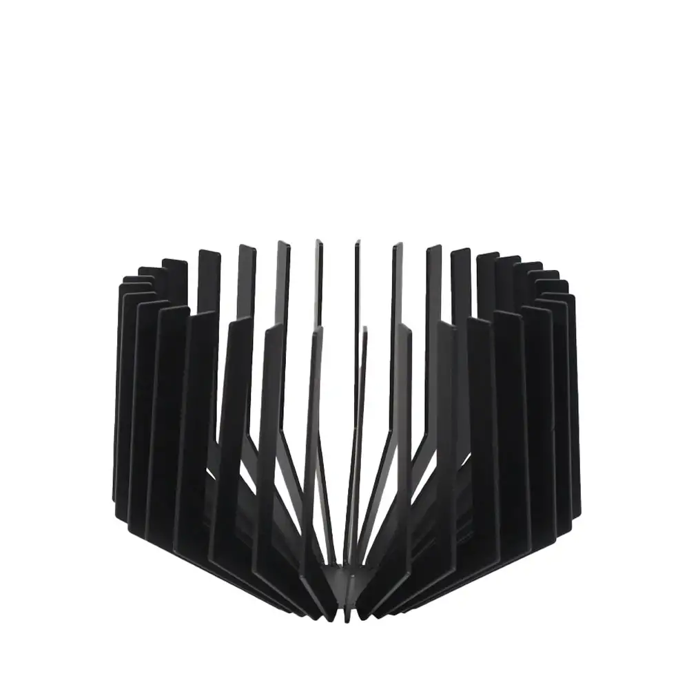 LIBERTA ALONE ΔΙΑΚΟΣΜΗΤΙΚΟ ΜΠΩΛ 27x27x12.5cm ΜΕΤΑΛΛΟ ΜΑΥΡΟ ΜΑΤ