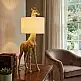 LIBERTA GIRAFFA ΦΩΤΙΣΤΙΚΟ ΕΠΙΤΡΑΠΕΖΙΟ 30x26x68cm POLYRESIN ΦΥΣΙΚΟ ΥΦΑΣΜΑ