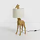 LIBERTA GIRAFFA ΦΩΤΙΣΤΙΚΟ ΕΠΙΤΡΑΠΕΖΙΟ 30x26x68cm POLYRESIN ΦΥΣΙΚΟ ΥΦΑΣΜΑ