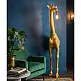 LIBERTA GIRAFE ΦΩΤΙΣΤΙΚΟ ΕΠΙΔΑΠΕΔΙΟ 42x35x196cm FIBERGLASS ΧΡΥΣΟ