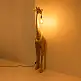 LIBERTA GIRAFE ΦΩΤΙΣΤΙΚΟ ΕΠΙΔΑΠΕΔΙΟ 42x35x196cm FIBERGLASS ΧΡΥΣΟ