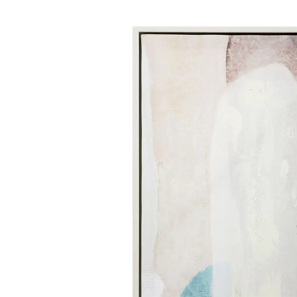 LIBERTA MINT AIR ΠΙΝΑΚΑΣ ΔΙΑΚΟΣΜΗΤΙΚΟΣ ΜΕ ΚΟΡΝΙΖΑ 90x120x4cm ΚΑΜΒΑΣ ΠΟΛΥΧΡΩΜΟ ΞΥΛΟ ΑΣΠΡΟ