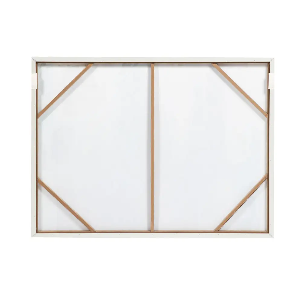 LIBERTA MINT AIR ΠΙΝΑΚΑΣ ΔΙΑΚΟΣΜΗΤΙΚΟΣ ΜΕ ΚΟΡΝΙΖΑ 90x120x4cm ΚΑΜΒΑΣ ΠΟΛΥΧΡΩΜΟ ΞΥΛΟ ΑΣΠΡΟ