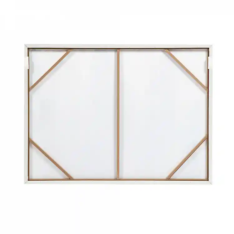 LIBERTA MINT AIR ΠΙΝΑΚΑΣ ΔΙΑΚΟΣΜΗΤΙΚΟΣ ΜΕ ΚΟΡΝΙΖΑ 90x120x4cm ΚΑΜΒΑΣ ΠΟΛΥΧΡΩΜΟ ΞΥΛΟ ΑΣΠΡΟ