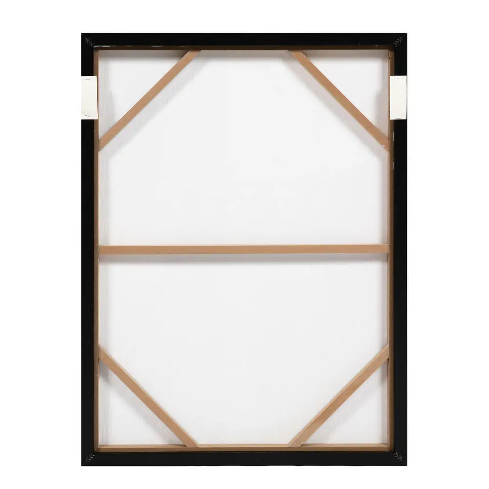 LIBERTA VARME B ΠΙΝΑΚΑΣ ΔΙΑΚΟΣΜΗΤΙΚΟΣ ΜΕ ΚΟΡΝΙΖΑ 60x80x4cm ΚΑΜΒΑΣ ΠΟΛΥΧΡΩΜΟ ΞΥΛΟ ΜΑΥΡΟ