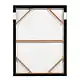 LIBERTA VARME B ΠΙΝΑΚΑΣ ΔΙΑΚΟΣΜΗΤΙΚΟΣ ΜΕ ΚΟΡΝΙΖΑ 60x80x4cm ΚΑΜΒΑΣ ΠΟΛΥΧΡΩΜΟ ΞΥΛΟ ΜΑΥΡΟ