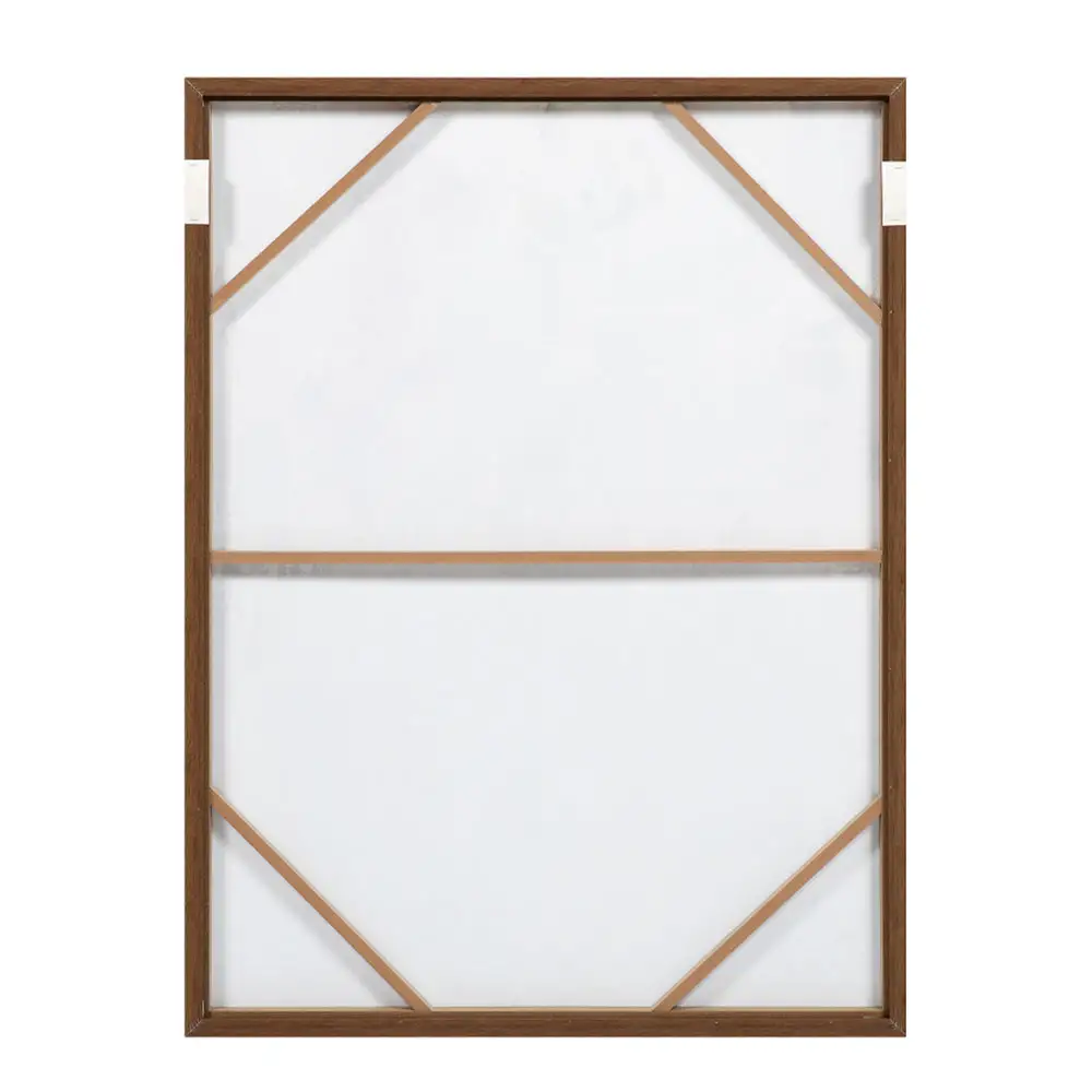 LIBERTA ASTRATTO ΠΙΝΑΚΑΣ ΔΙΑΚΟΣΜΗΤΙΚΟΣ ΜΕ ΚΟΡΝΙΖΑ 90x120x4cm ΚΑΜΒΑΣ ΠΟΛΥΧΡΩΜΟ ΞΥΛΟ ΦΥΣΙΚΟ