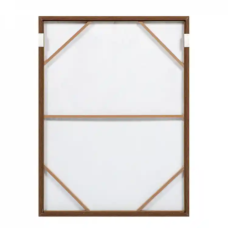 LIBERTA ASTRATTO ΠΙΝΑΚΑΣ ΔΙΑΚΟΣΜΗΤΙΚΟΣ ΜΕ ΚΟΡΝΙΖΑ 90x120x4cm ΚΑΜΒΑΣ ΠΟΛΥΧΡΩΜΟ ΞΥΛΟ ΦΥΣΙΚΟ
