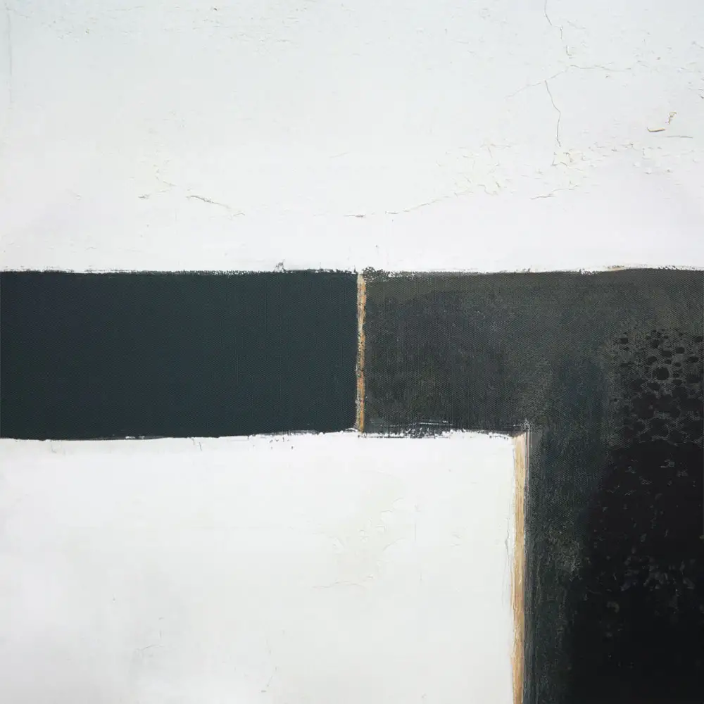 LIBERTA DEL SIL ΠΙΝΑΚΑΣ ΔΙΑΚΟΣΜΗΤΙΚΟΣ ΜΕ ΚΟΡΝΙΖΑ 80x120x4cm ΚΑΜΒΑΣ ΜΑΥΡΟ ΓΚΡΙ ΜΠΕΖ ΞΥΛΟ ΦΥΣΙΚΟ