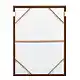 LIBERTA WOMB BEAUTY ΠΙΝΑΚΑΣ ΔΙΑΚΟΣΜΗΤΙΚΟΣ ΜΕ ΚΟΡΝΙΖΑ 90x120x4cm ΚΑΜΒΑΣ ΜΠΛΕ ΣΚΟΥΡΟ ΓΚΡΙ ΜΠΕΖ ΞΥΛΟ ΦΥΣΙΚΟ