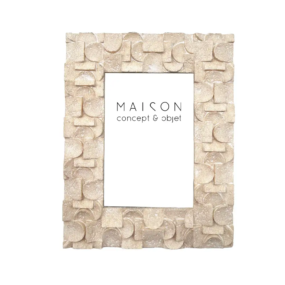 LIBERTA TRAVERT 1 ΚΟΡΝΙΖΑ 17.5x2.2x22cm POLYRESIN STONE ΓΥΑΛΙ