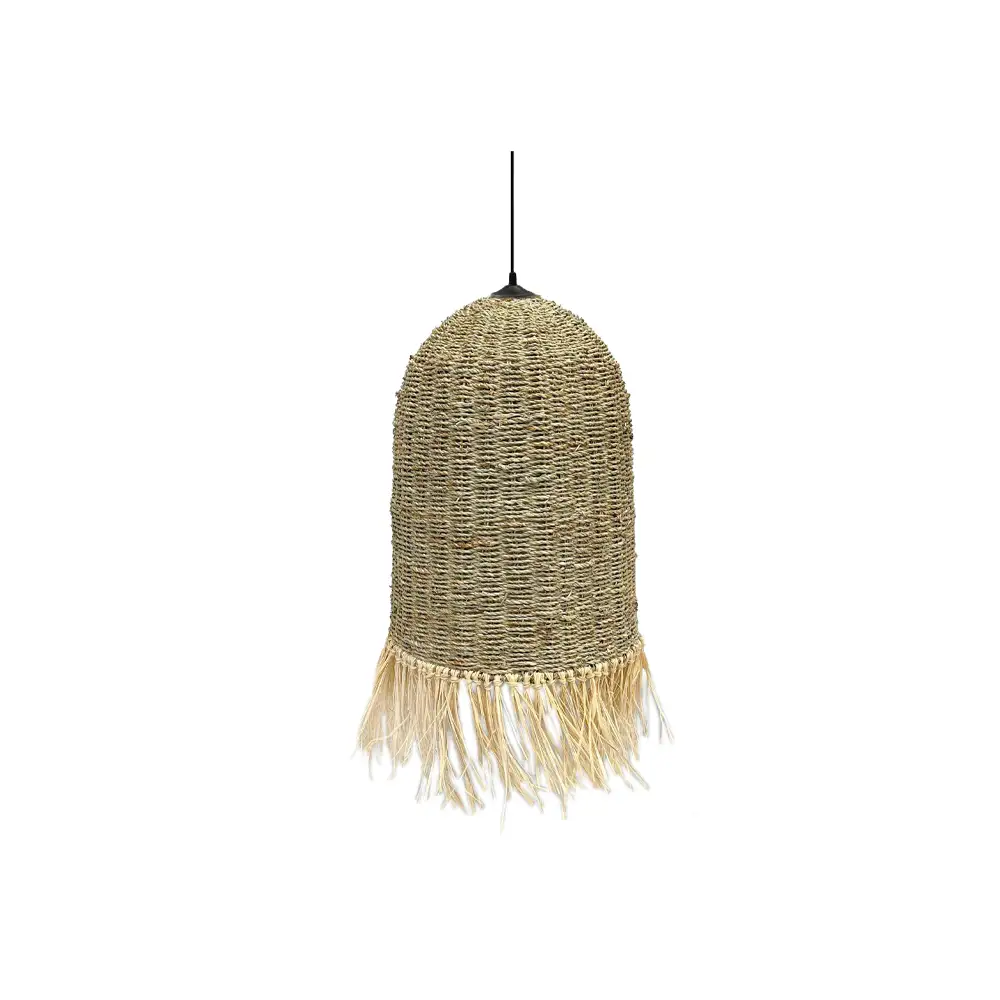 LIBERTA TULUM ΦΩΤΙΣΤΙΚΟ ΟΡΟΦΗΣ 42x42x71cm SEAGRASS ΦΥΣΙΚΟ