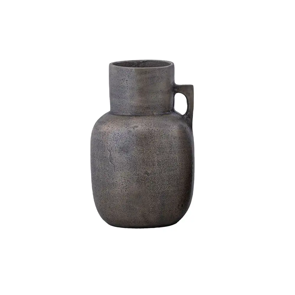 LIBERTA ALUGLOW ΒΑΖΟ 20x20x31cm ΑΛΟΥΜΙΝΙΟ ΓΚΡΙ ΑΝΤΙΚΕ