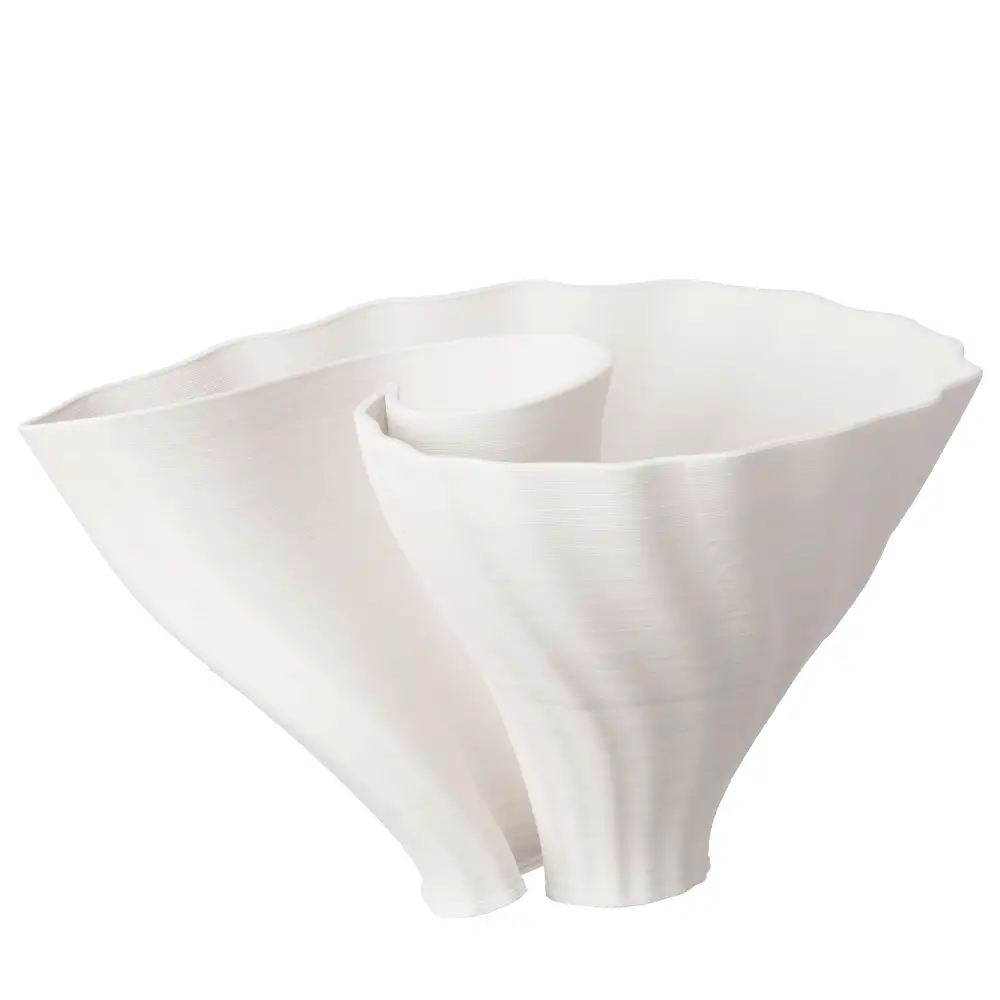 LIBERTA DINY ΒΑΖΟ 24x24x17cm ΚΕΡΑΜΙΚΟ ΑΣΠΡΟ