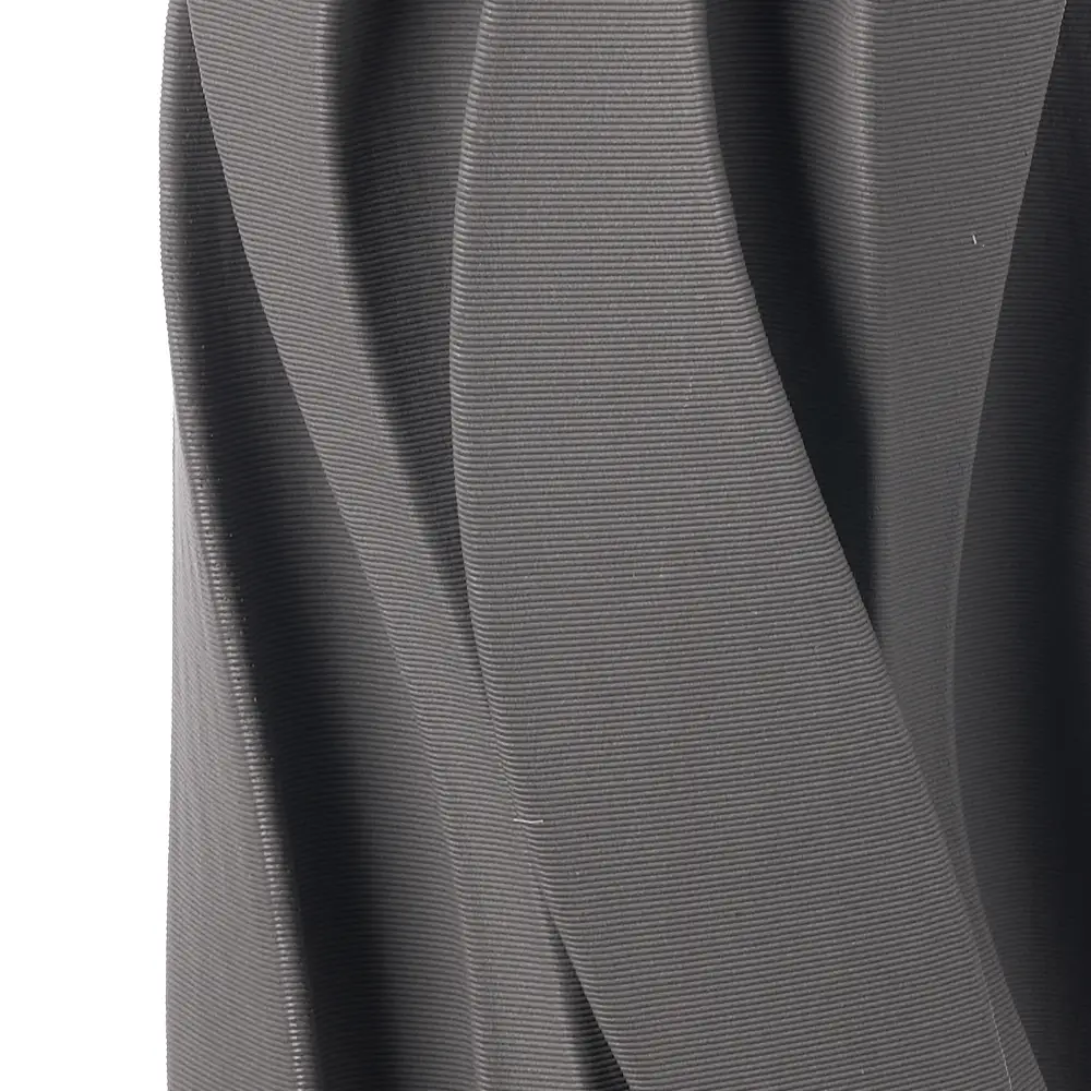 LIBERTA AURENE ΒΑΖΟ 14x14x33.5cm ΚΕΡΑΜΙΚΟ ΓΚΡΙ ΣΚΟΥΡΟ