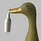LIBERTA QUACK I ΦΩΤΙΣΤΙΚΟ ΕΠΙΤΡΑΠΕΖΙΟ 17x16x43cm POLYRESIN ΛΑΔΙ ΧΡΥΣΟ