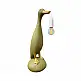 LIBERTA QUACK I ΦΩΤΙΣΤΙΚΟ ΕΠΙΤΡΑΠΕΖΙΟ 17x16x43cm POLYRESIN ΛΑΔΙ ΧΡΥΣΟ