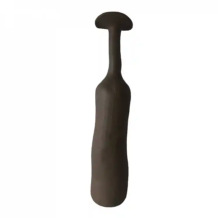 LIBERTA MELD III ΒΑΖΟ 10.5x10.5x48cm POLYRESIN ΚΑΦΕ ΣΚΟΥΡΟ