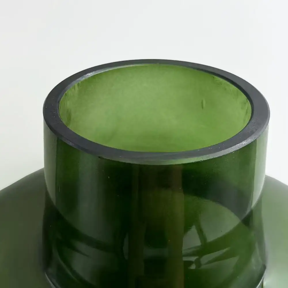 LIBERTA VIDRIO ΒΑΖΟ 25x25x38cm ΓΥΑΛΙ ΠΡΑΣΙΝΟ