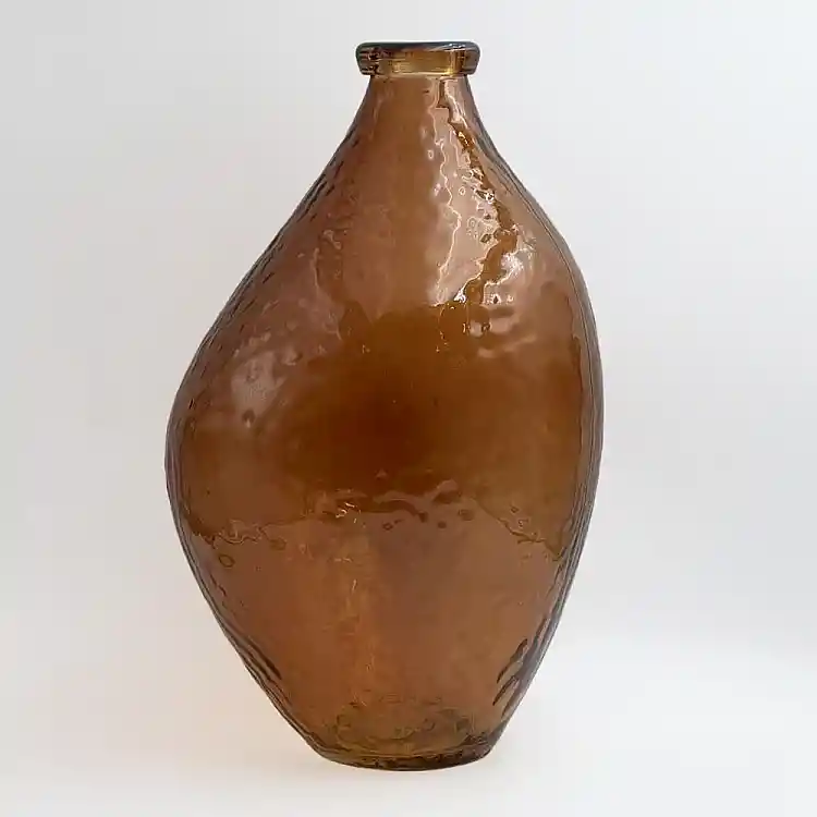 LIBERTA SPICE ΒΑΖΟ 22x22x36cm ΓΥΑΛΙ CARAMEL