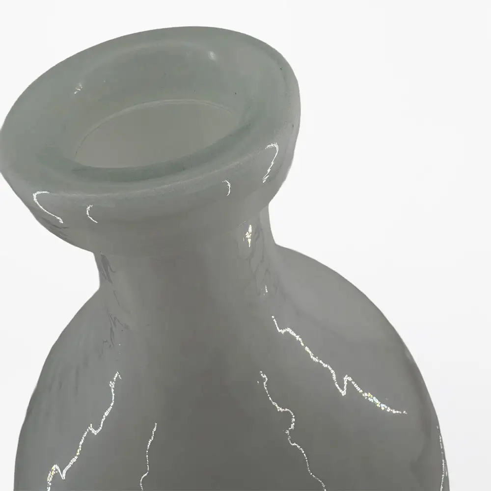 LIBERTA FLACON ΒΑΖΟ 27.5x27.5x46cm ΓΥΑΛΙ ΑΣΠΡΟ