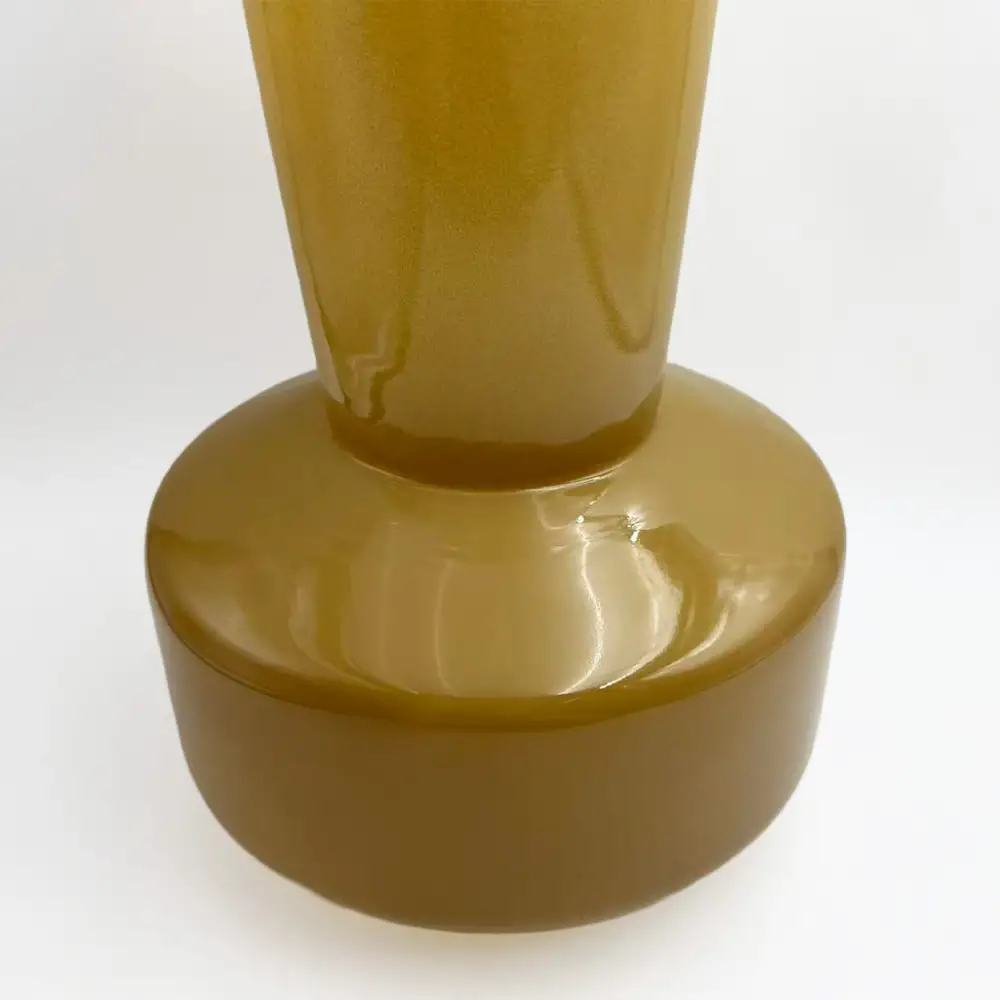 LIBERTA OPAC ΒΑΖΟ 20x20x25cm ΓΥΑΛΙ LIME