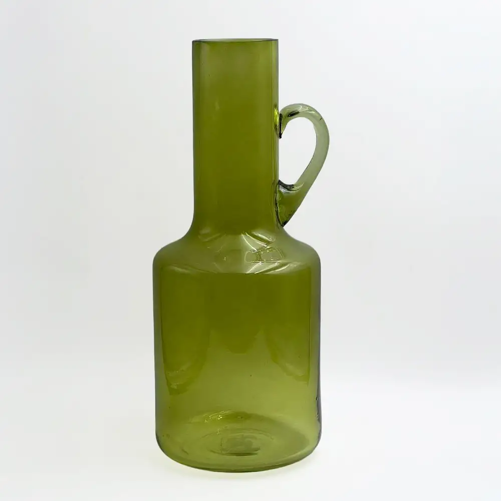 LIBERTA ARTISAN ΒΑΖΟ 14x14x35cm ΓΥΑΛΙ ΠΡΑΣΙΝΟ