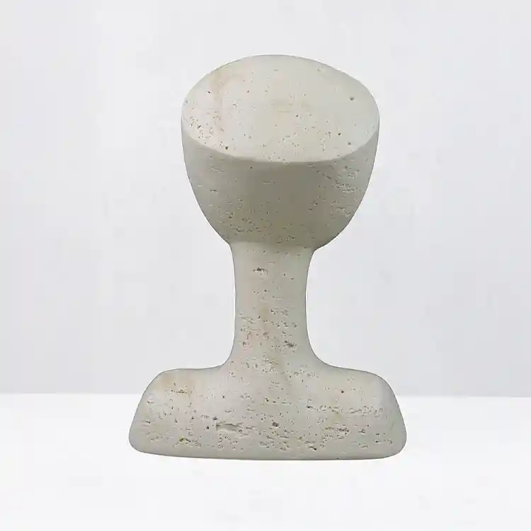 LIBERTA AURA III ΔΙΑΚΟΣΜΗΤΙΚΟ ΠΡΟΣΩΠΟ 19x14x26cm RESIN ΜΠΕΖ