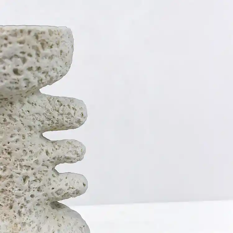 LIBERTA KYCLADIC III ΚΗΡΟΠΗΓΙΟ ΔΙΑΚΟΣΜΗΤΙΚΟ 12x10x20cm RESIN ΜΠΕΖ
