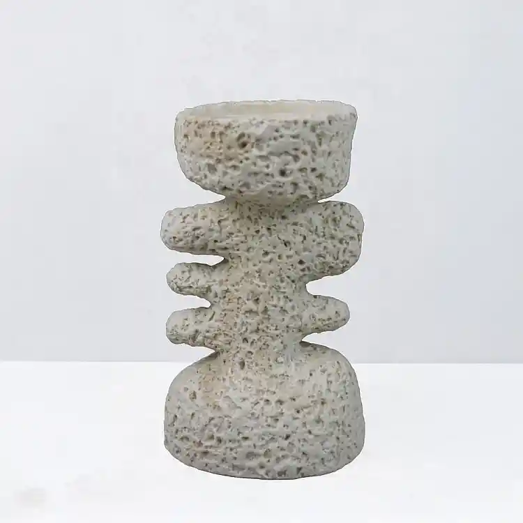 LIBERTA KYCLADIC III ΚΗΡΟΠΗΓΙΟ ΔΙΑΚΟΣΜΗΤΙΚΟ 12x10x20cm RESIN ΜΠΕΖ