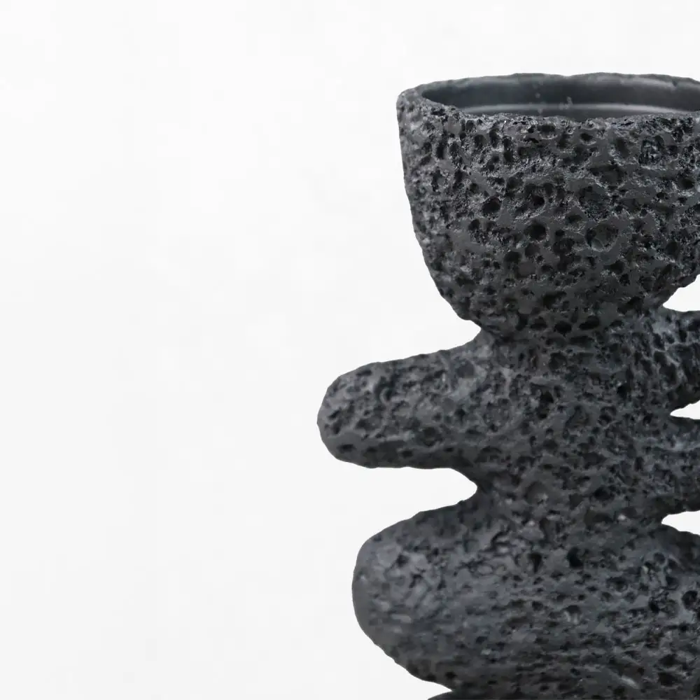 LIBERTA LUSTRE II ΚΗΡΟΠΗΓΙΟ ΔΙΑΚΟΣΜΗΤΙΚΟ 14.5x9.5x25cm RESIN ΜΑΥΡΟ