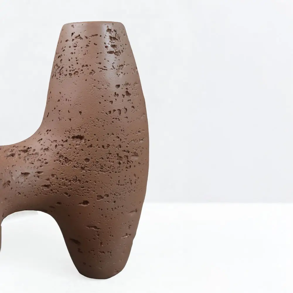 LIBERTA TRIPTYCH I ΚΗΡΟΠΗΓΙΟ ΔΙΑΚΟΣΜΗΤΙΚΟ 18.5x15.5x15.5cm RESIN ΚΑΦΕ