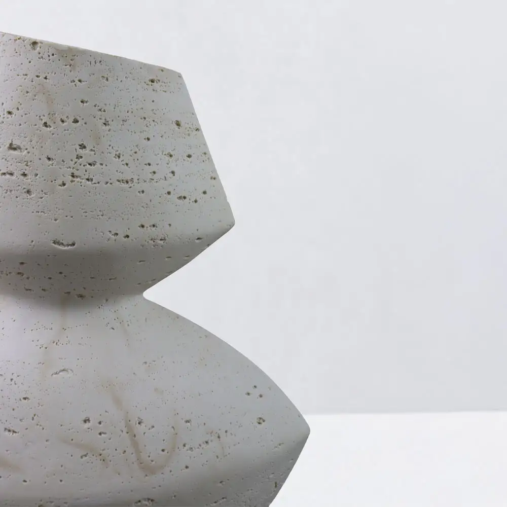 LIBERTA LOOMA III ΒΑΖΟ 28.5x15.5x34.5cm RESIN ΜΠΕΖ