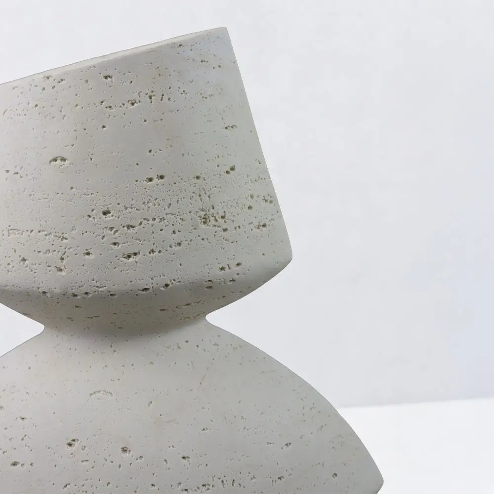 LIBERTA LOOMA III ΒΑΖΟ 28.5x15.5x34.5cm RESIN ΜΠΕΖ