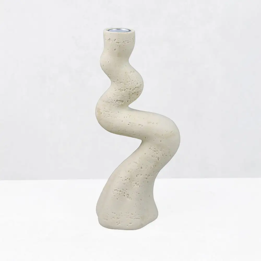 LIBERTA ANGLES II ΚΗΡΟΠΗΓΙΟ ΔΙΑΚΟΣΜΗΤΙΚΟ 10.5x7x23.5cm RESIN ΜΠΕΖ