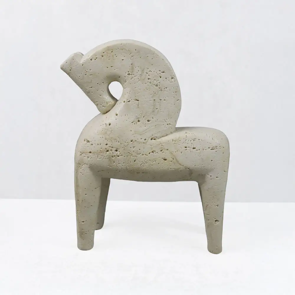 LIBERTA ARCHON II ΔΙΑΚΟΣΜΗΤΙΚΟ ΑΛΟΓΟ 17x7.5x22cm RESIN ΜΠΕΖ