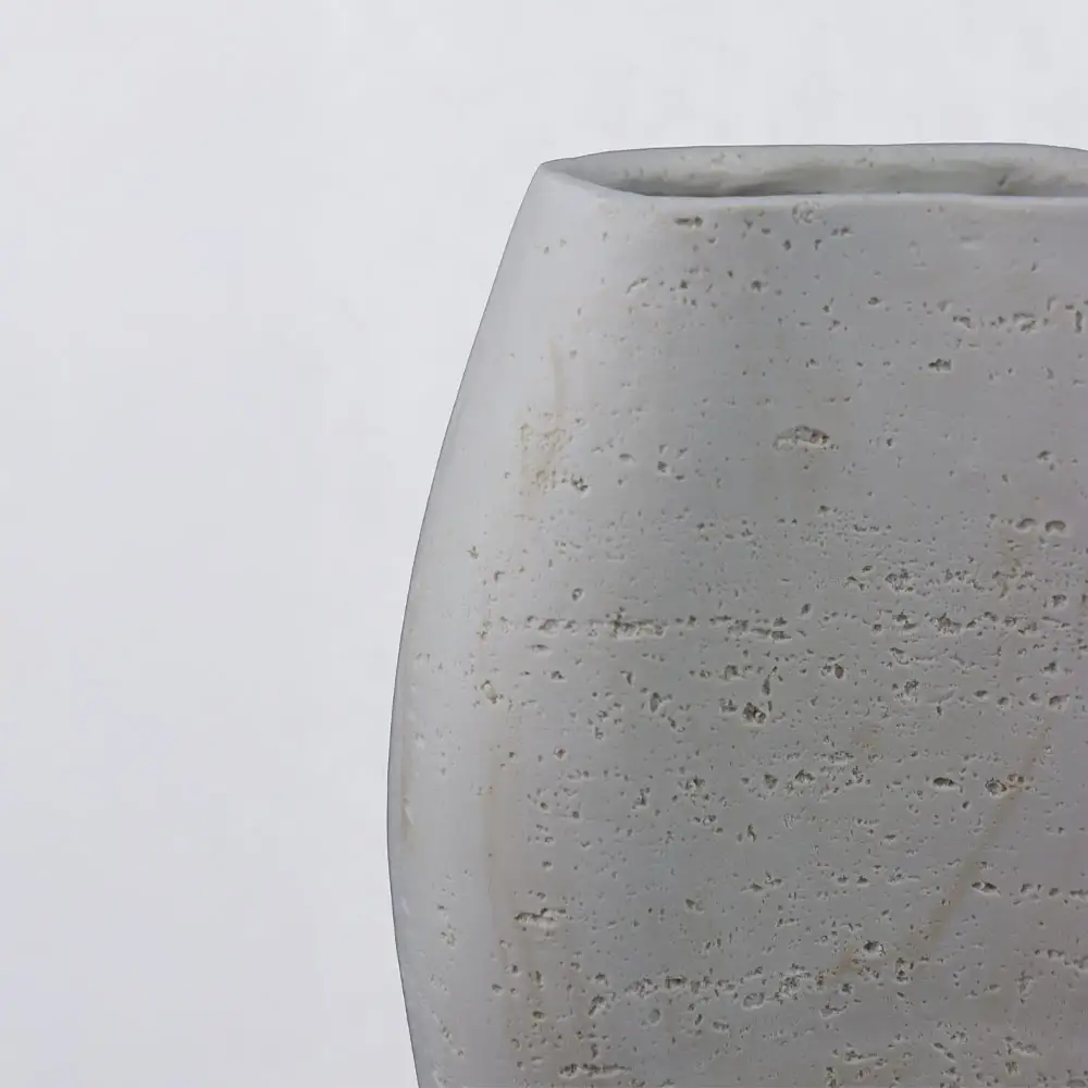 LIBERTA ORBIX II ΒΑΖΟ 19.5x13x35cm RESIN ΜΠΕΖ