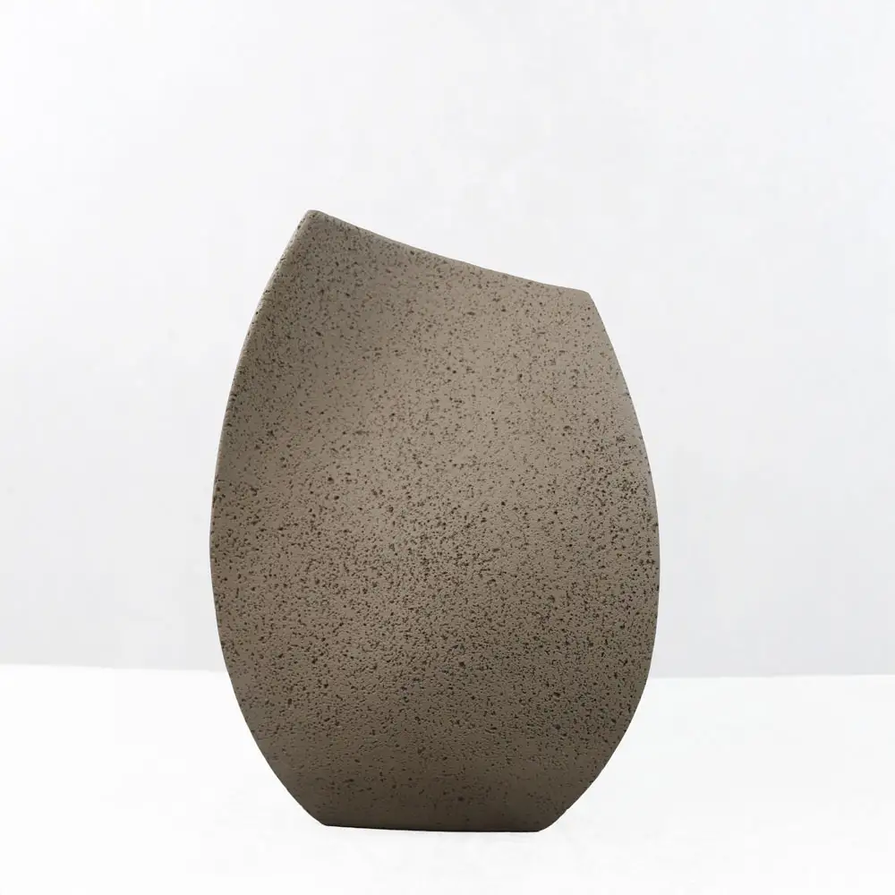 LIBERTA ELYSE I ΒΑΖΟ 20x19x28cm RESIN ΚΑΦΕ