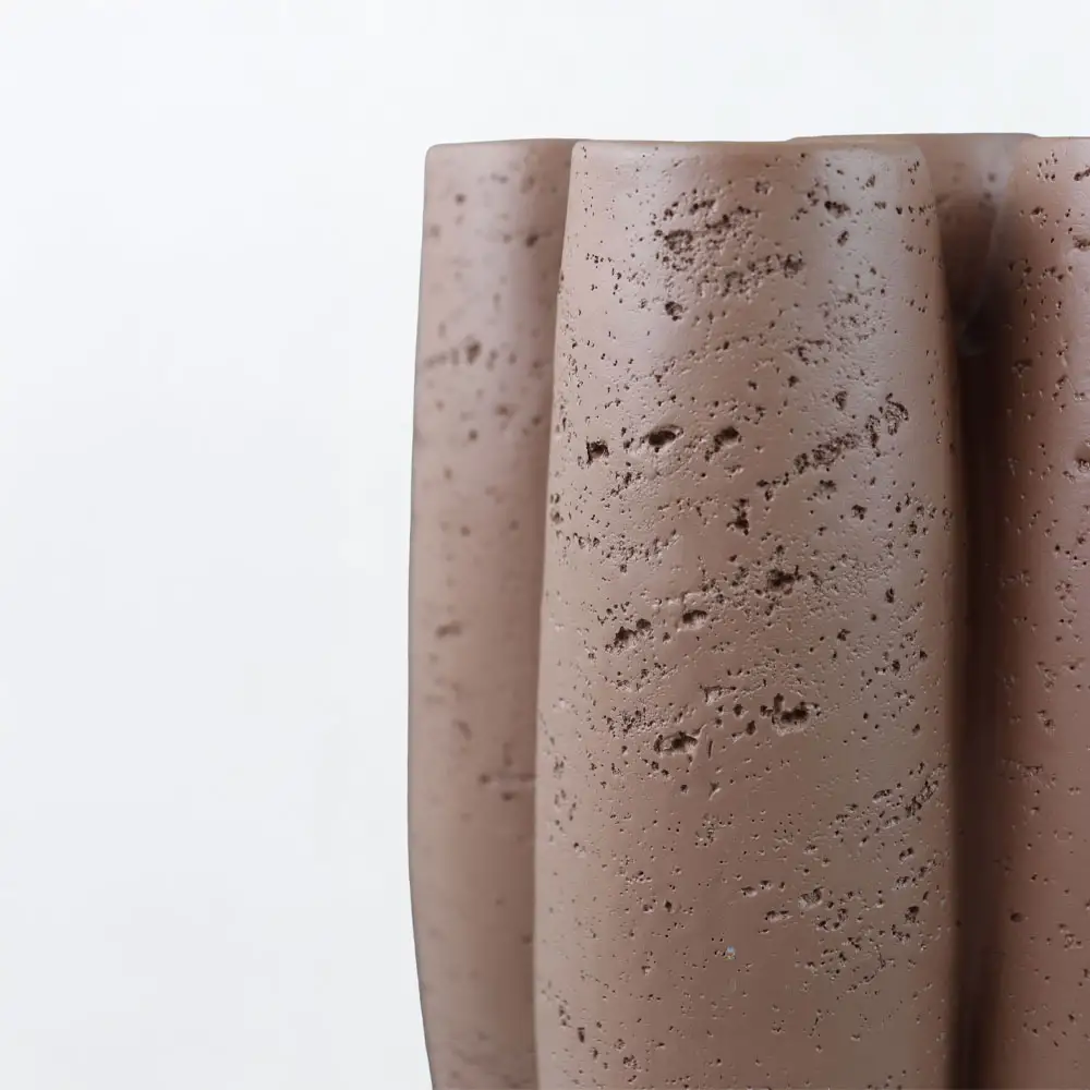 LIBERTA ORIN I ΒΑΖΟ 23x15.5x38cm RESIN ΚΑΦΕ