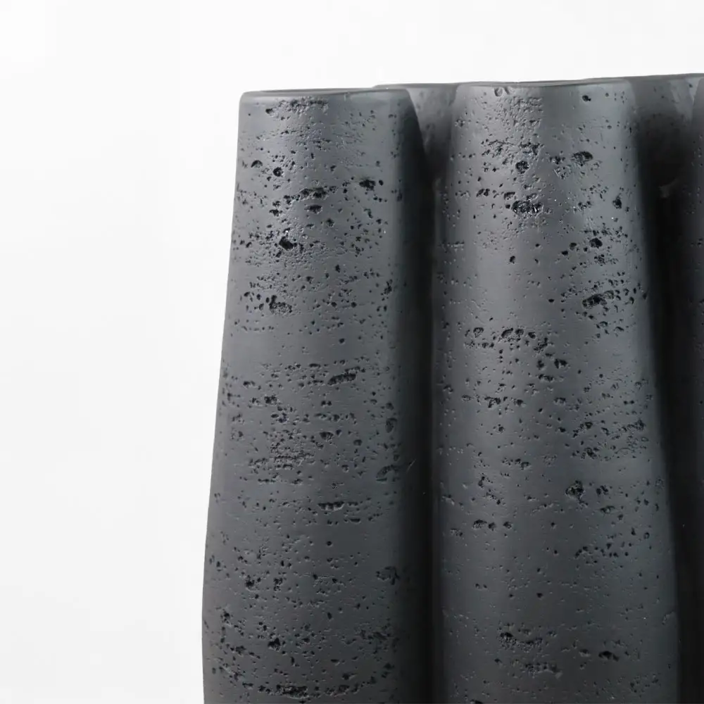 LIBERTA ORIN II ΒΑΖΟ 23x15.5x38cm RESIN ΜΑΥΡΟ