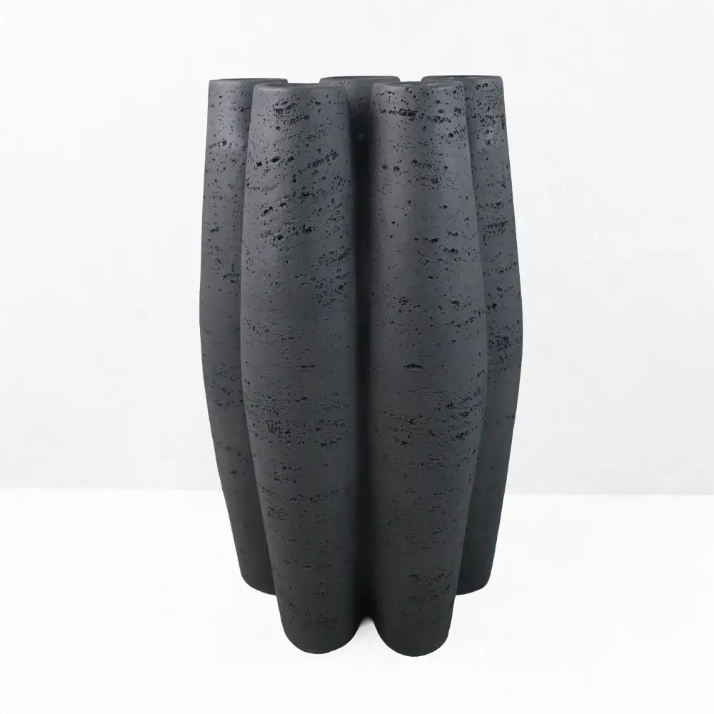 LIBERTA ORIN II ΒΑΖΟ 23x15.5x38cm RESIN ΜΑΥΡΟ