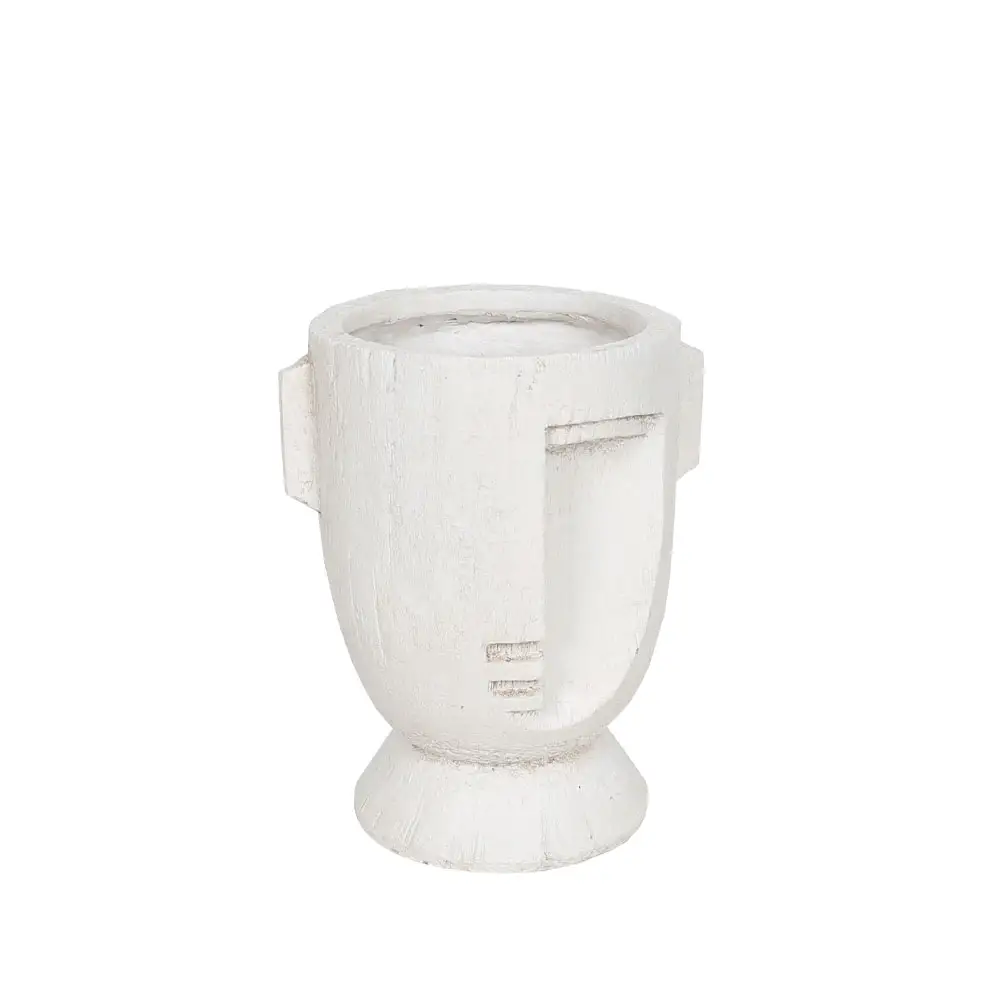 LIBERTA MUSE ΒΑΖΟ 23x20x28cm MgO ΑΣΠΡΟ