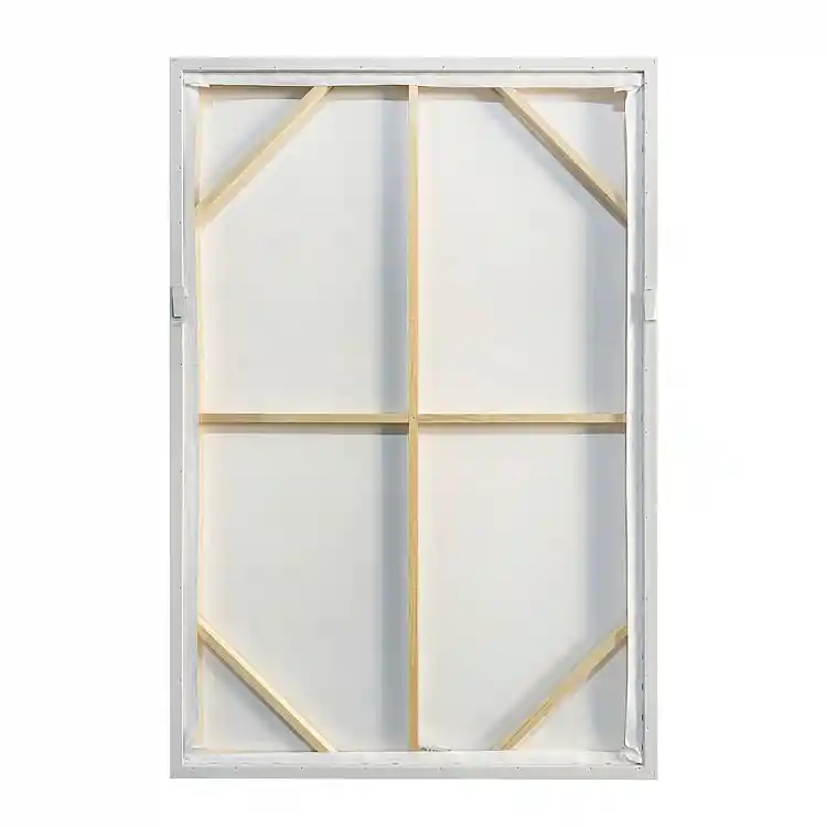 LIBERTA RHYTHM A ΠΙΝΑΚΑΣ ΔΙΑΚΟΣΜΗΤΙΚΟΣ ΜΕ ΚΟΡΝΙΖΑ 80x120x4cm ΚΑΜΒΑΣ ΜΠΕΖ ΛΕΥΚΟ ΞΥΛΟ