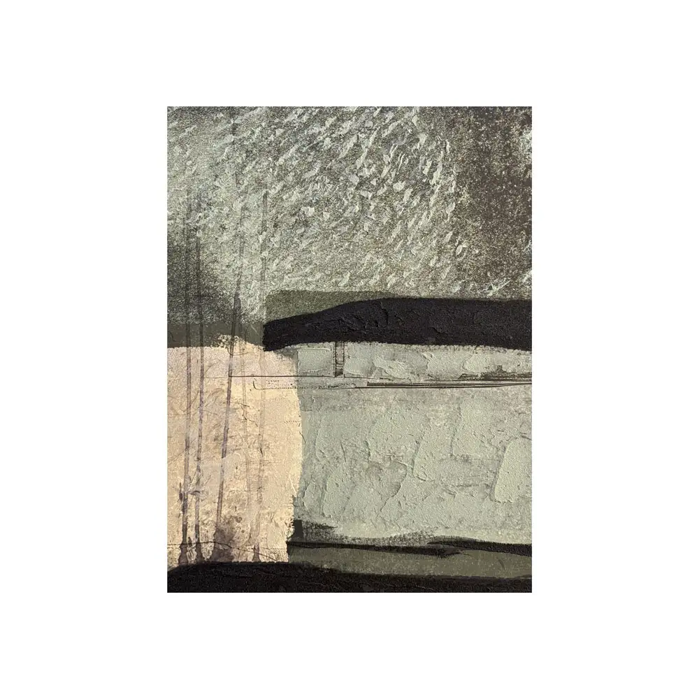 LIBERTA ALIGN ΠΙΝΑΚΑΣ ΔΙΑΚΟΣΜΗΤΙΚΟΣ ΜΕ ΚΟΡΝΙΖΑ 80x120x4cm ΚΑΜΒΑΣ ΠΡΑΣΙΝΟ ΓΚΡΙ PS